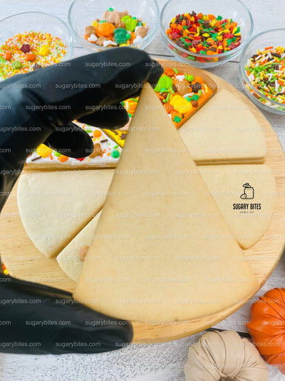 Fall Pie Cookie Decorating Kit, Pumpkin Pie Cookies, ***INCLUDES 24 ITEMS*** (Large Cookies) …This kit is a limited production edition!!!