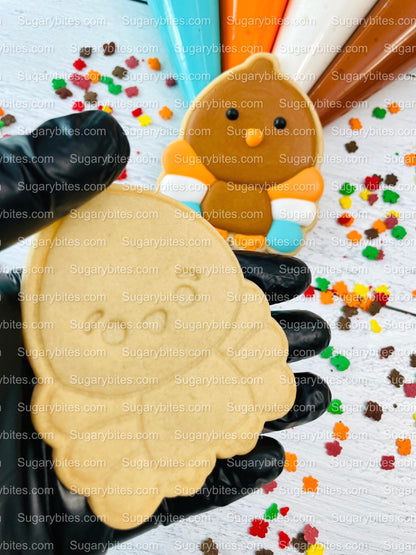 Fall Cookie Decorating Kit, ***INCLUDES 24 ITEMS*** (Large Cookies),Zoom Party Favors, W/ 4 Icing Bags and 3 Deluxe Sprinkles!