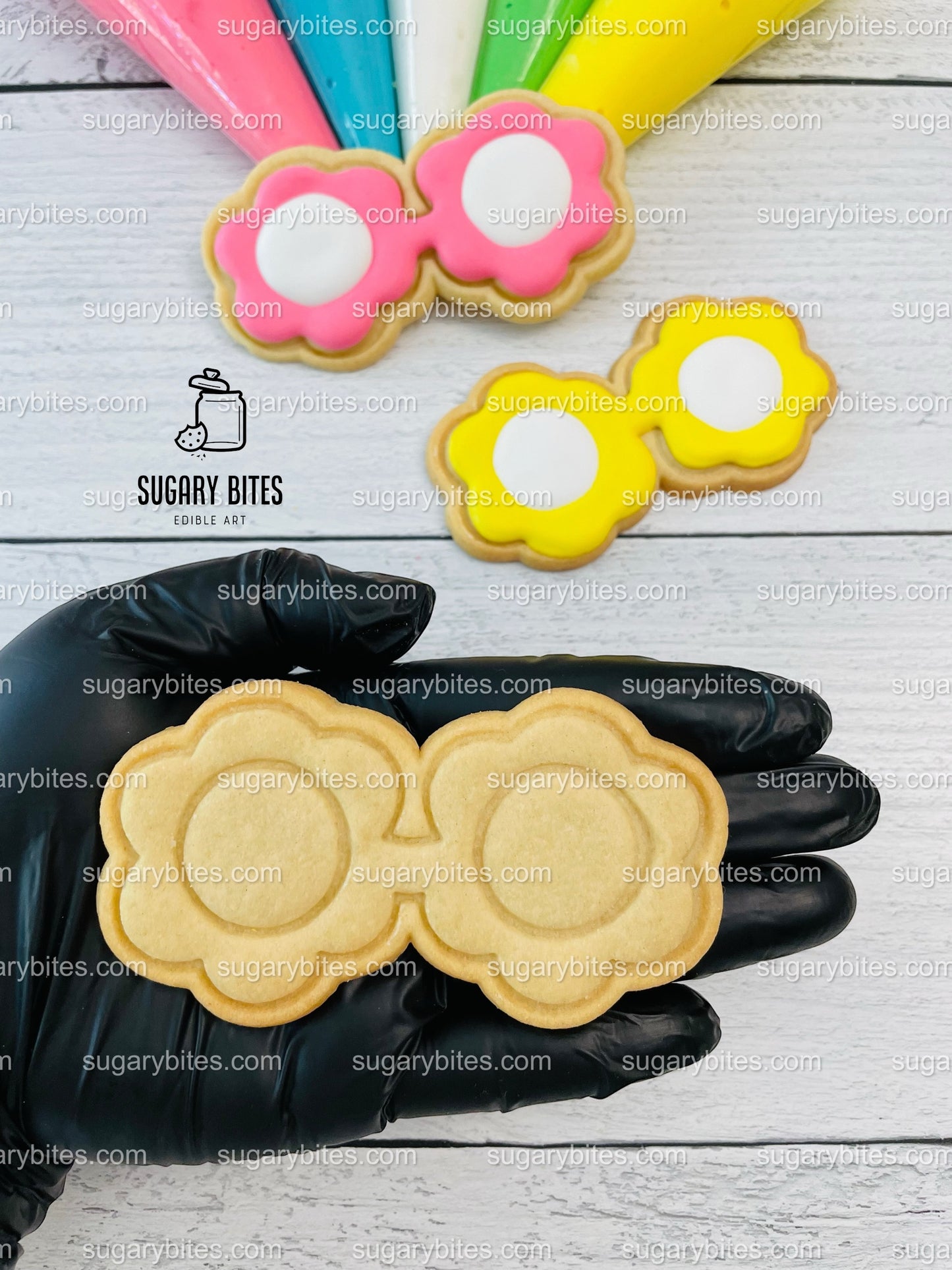 Groovy Cookie Decorating Kit, Summer DIY Sugar Cookie Kit, **INCLUDES 25 ITEMS**, (Large Cookies)… with Deluxe Sprinkles!!!