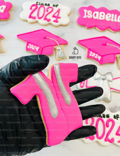 Graduation Cookies, Graduation Party, (Large Cookies), includes 12 decorated cookies!!