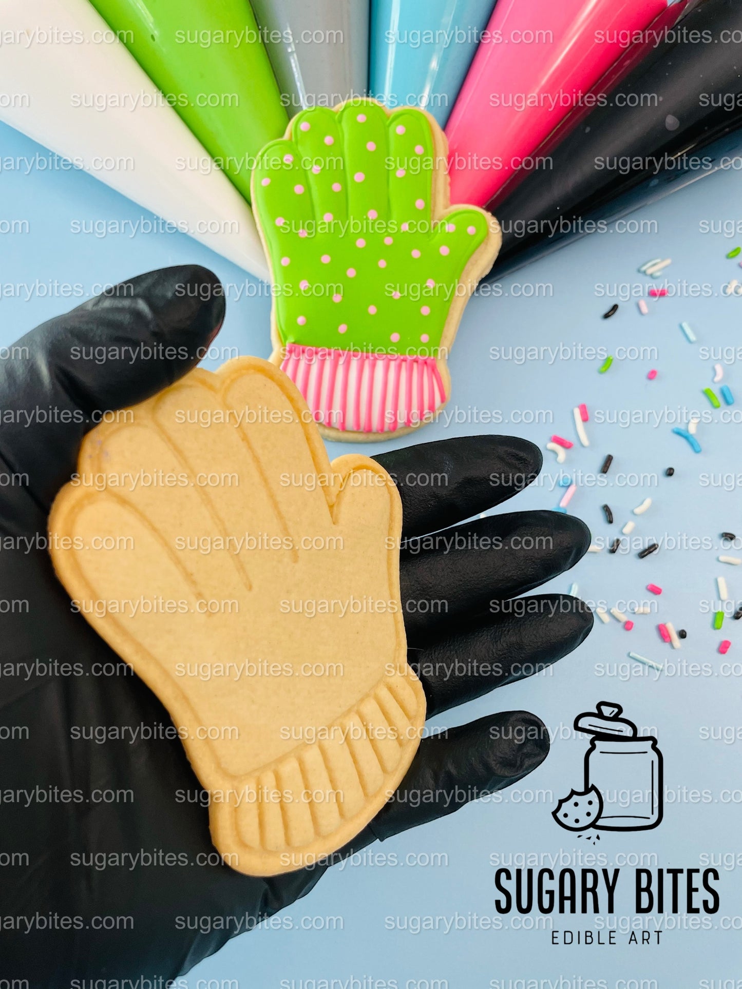 Gardening Cookie Decorating Kit, DIY Spring Sugar Cookie Decorating Kit, **INCLUDES 24 or 26 ITEMS**, (Large Cookies) with Deluxe Sprinkles!