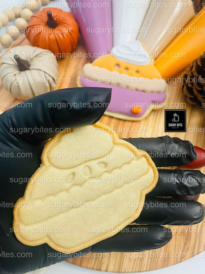 Fall Cookie Decorating Kit, Thanksgiving DIY cookie kit **INCLUDES 24 ITEMS* Zoom Party Favors, Assorted Shaped Cookie Kit, (Large Cookies)
