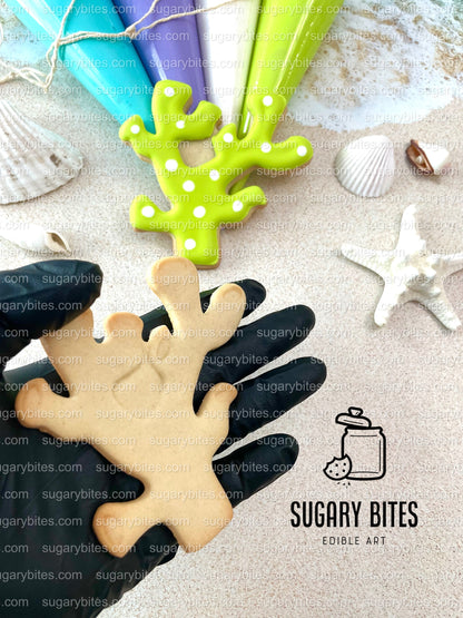 Mermaid Cookie Decorating Kit, *INCLUDES 24 ITEMS* (Large Cookies) …… with 4 ICING bags and 3 Deluxe Sprinkles