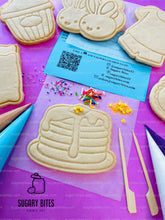 Load image into Gallery viewer, Pajama Party Cookie Decorating Kit, DIY Slumber Sugar Cookie Kit, **INCLUDES 24 ITEMS**, (Jumbo Large Cookies)… with Deluxe Sprinkles!!!
