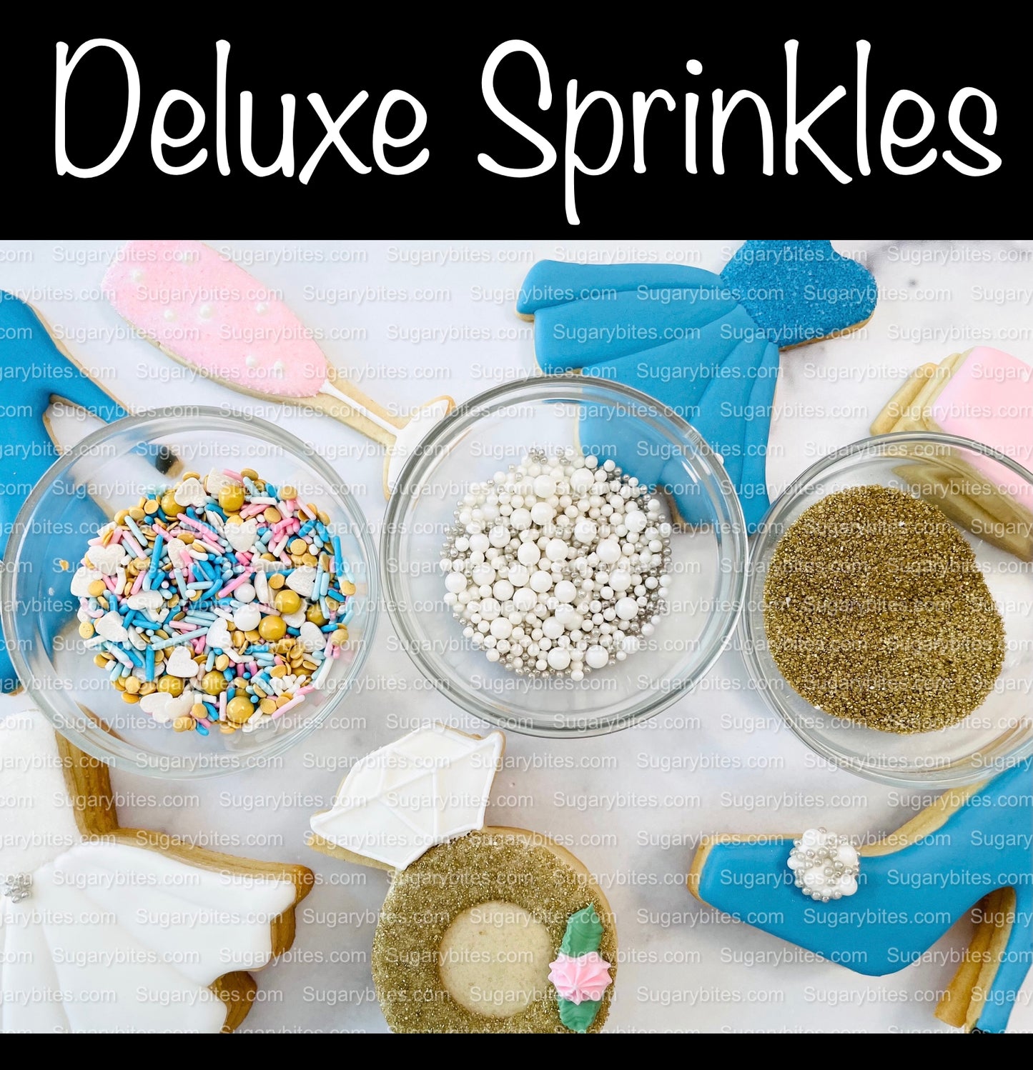 Bridal Shower Cookie Decorating kit, Wedding Cookie Kit *INCLUDES 24 ITEMS* Cookie DIY Kit, Wedding Favors!