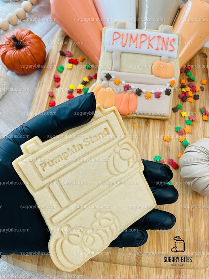 Fall Cookie Decorating Kit, ***INCLUDES 24 ITEMS*** Zoom Party Favors, Assorted Shaped Cookie Kit, (Large Cookies)