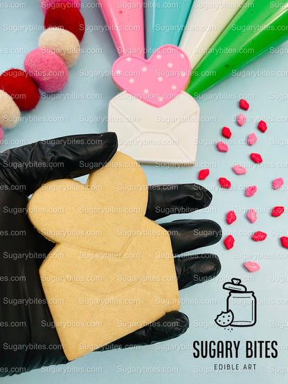 Valentine’s Day Cookie Decorating Kit, Heart DIY Cookie Kit, **INCLUDES 24 ITEMS** (Large Cookies), Deluxe Sprinkles Included!!!