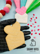 Load image into Gallery viewer, Valentine’s Day Cookie Decorating Kit, Heart DIY Cookie Kit, **INCLUDES 24 ITEMS** (Large Cookies), Deluxe Sprinkles Included!!!
