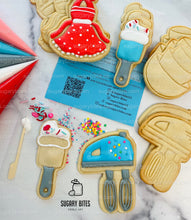 Load image into Gallery viewer, Baking Themed Cookie Decorating Kit, DIY Baking Sugar Cookie Kit, **INCLUDES 24 ITEMS**, (Large Cookies)… with Deluxe Sprinkles!!!
