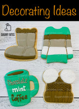 Load image into Gallery viewer, Winter Cookie Decorating Kit, Winter DIY Cookie Kit, (Large Cookies) ***INCLUDES 24 ITEMS*** With 4 Icing Bags &amp; 3 Deluxe Sprinkle!!
