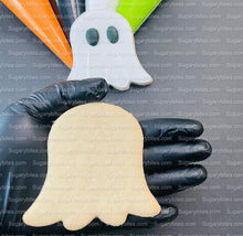 Load image into Gallery viewer, Halloween Cookie Decorating Kit, DIY Cookie Kit, (Large Cookies) ***INCLUDES 24 ITEMS*** With 4 Icing Bags &amp; 3 Deluxe Sprinkle!
