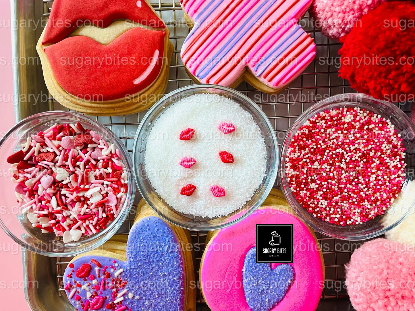 Valentine Cookie Decorating Kit – Vanilla or Gluten-Free Vanilla | Fun, Festive & Perfect for Gifting 💕