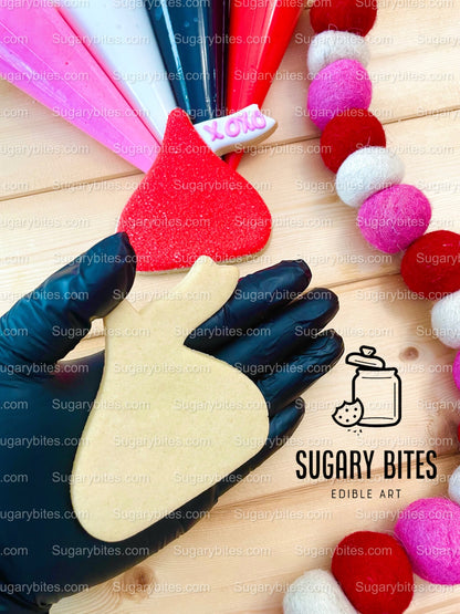 Valentines Cookie Decorating Kit, Heart DIY Cookie Kit, **INCLUDES 24 ITEMS** (Large Cookies), Deluxe Sprinkles Included!!!