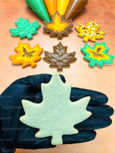 Load image into Gallery viewer, Fall Cookie Decorating Kit, Fall DIY Cookie Kit, ***INCLUDES 24 ITEMS*** (Large Cookies) … With 4 Icing Bags and Deluxe Sprinkles!
