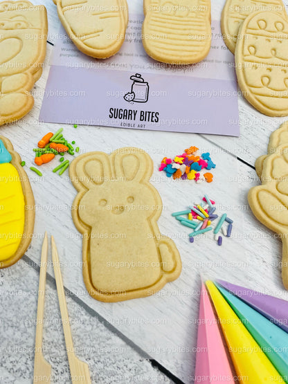 Easter Cookie Decorating Kit, Easter DIY Cookie Kit, **INCLUDES 25 ITEMS** (Large Cookies), Included Deluxe Sprinkles