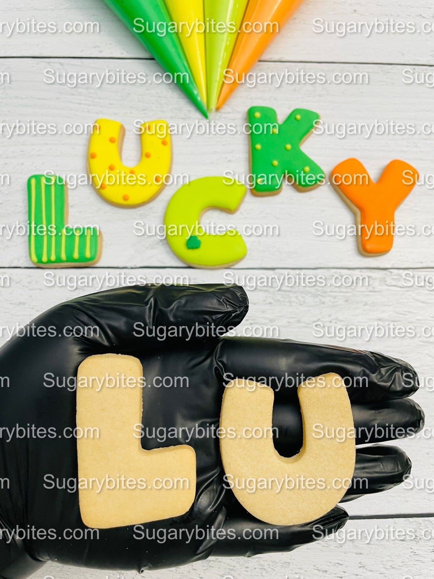 St Patrick’s Day Cookie Decorating Kit, St. Patrick’s Day DIY Cookie Kit, **INCLUDES 26 ITEMS** , Included Deluxe Sprinkles