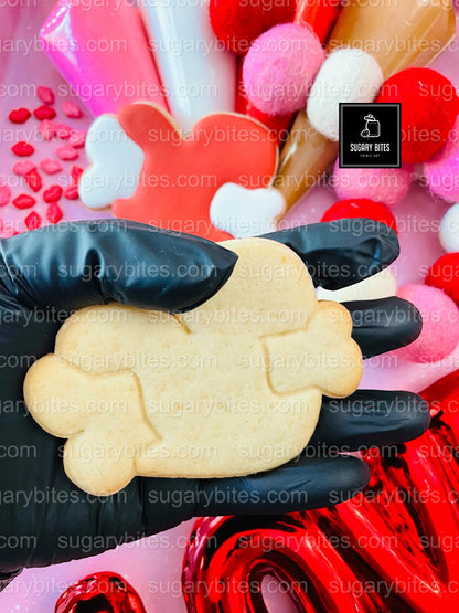 Valentine’s Day Cookie Decorating Kit, DIY Valentine’s Day Cookie Kit, **INCLUDES 24 ITEMS**(Large Cookies), Family Fun Treat,Valentine Gift