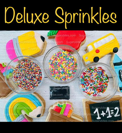 Back to School Cookie Decorating Kit, ***INCLUDES 28 ITEMS***** (large cookies), teacher appreciation, School gift…. includes FREE Bonus!!!