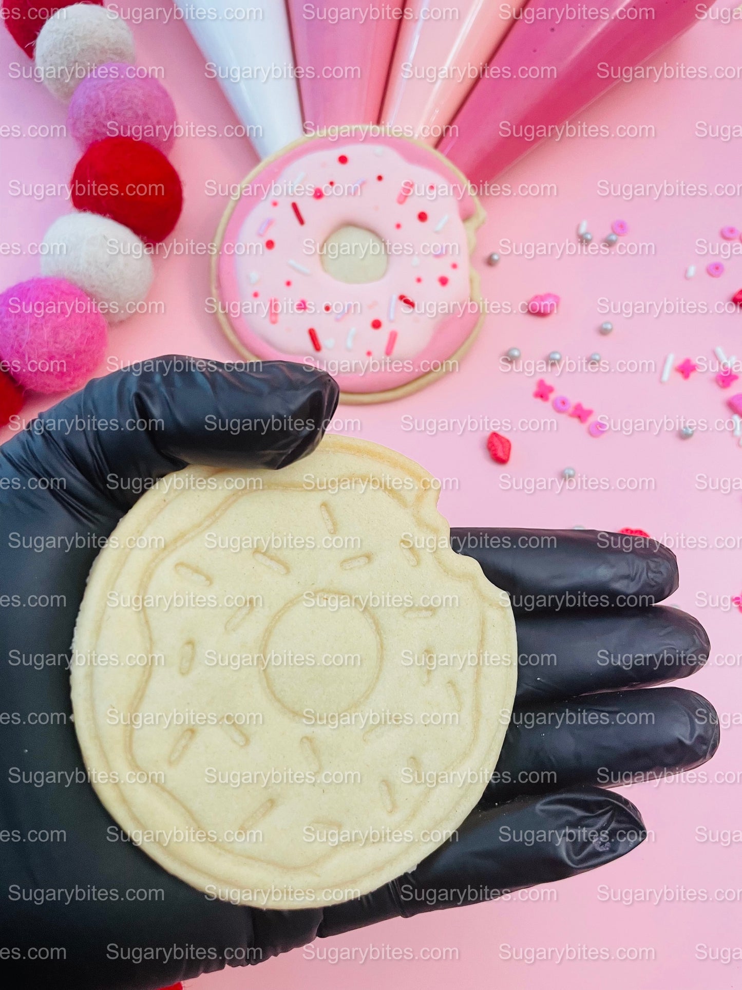 Valentine’s Day Cookie Decorating Kit, Heart DIY Cookie Kit, **INCLUDES 24 ITEMS** (Large Cookies), Deluxe Sprinkles Included!!!