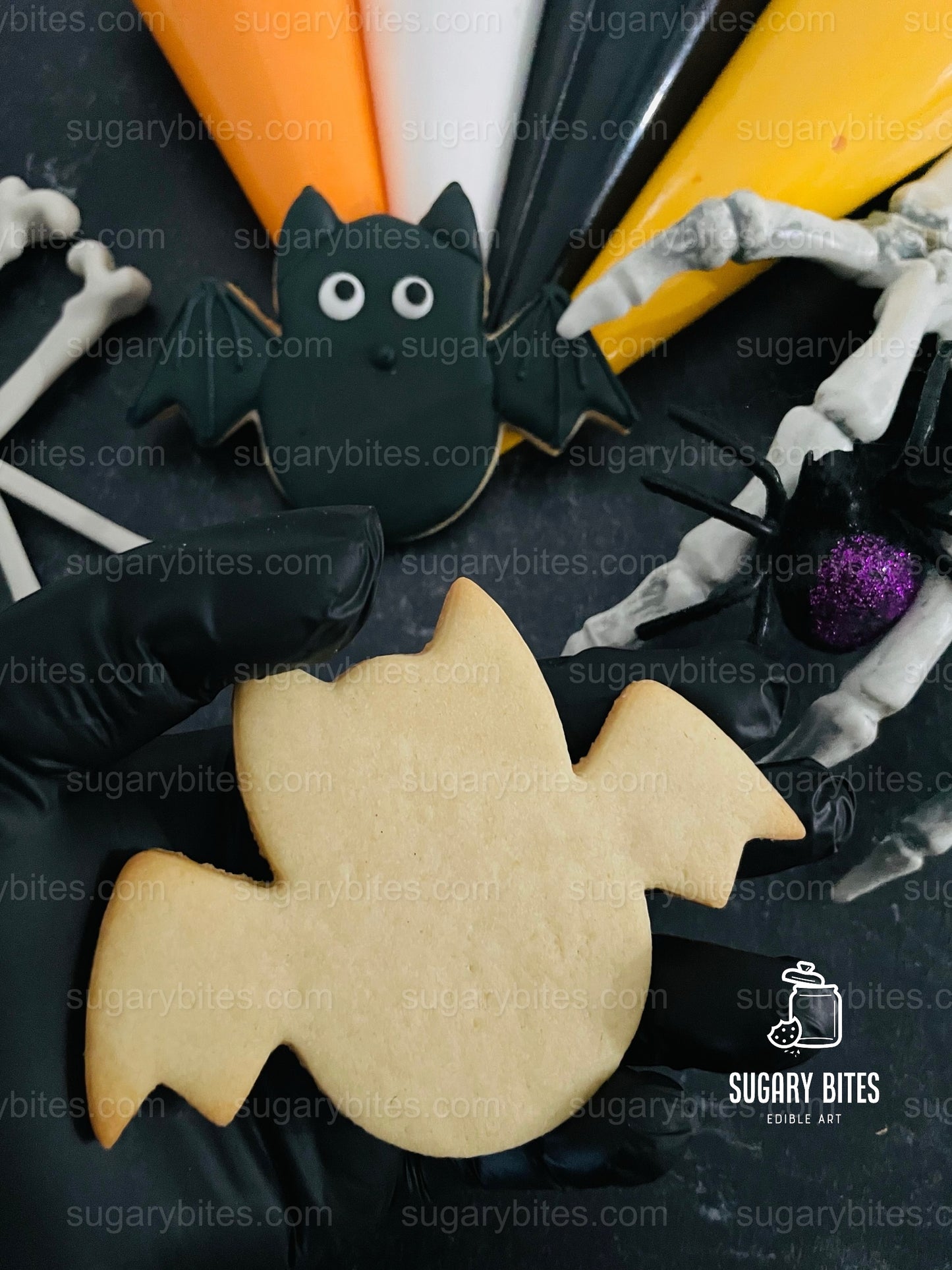 Halloween Cookie Decorating Kit – DIY Ghost, Bat & Candy Corn Cookies | Fun Spooky Activity for Kids & Families