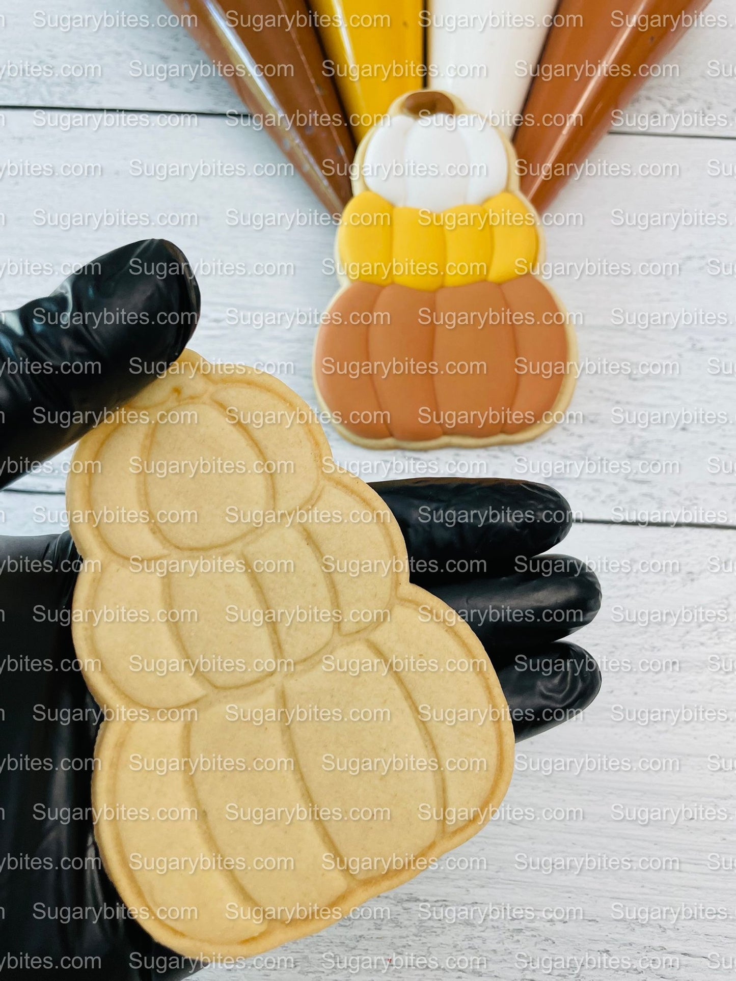 Fall Cookie Decorating Kit, Fall DIY Cookie Kit, (Large Cookies) ***INCLUDES 24 ITEMS*** With 4 Icing Bags & 3 Deluxe Sprinkle!!