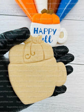 Load image into Gallery viewer, Fall Cookie Decorating Kit, ***INCLUDES 24 ITEMS*** Zoom Party Favors, Assorted Shaped Cookie Kit, (Large Cookies)!
