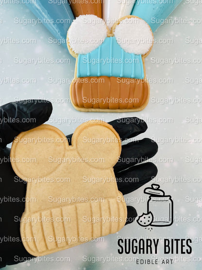 Winter Cookie Decorating Kit, Winter DIY Cookie Kit, (Large Cookies) ***INCLUDES 24 ITEMS*** With 4 Icing Bags & 3 Deluxe Sprinkle!!