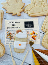 Load image into Gallery viewer, Fall Cookie Decorating Kit, Fall DIY Cookie Kit, (Large Cookies) ***INCLUDES 24 ITEMS*** With 4 Icing Bags &amp; 3 Deluxe Sprinkle!!
