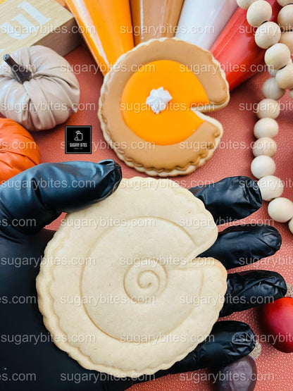Fall Cookie Decorating Kit, ***INCLUDES 24 ITEMS*** Thanksgiving Cookies, Assorted Shaped Cookie Kit, (Large Cookies)