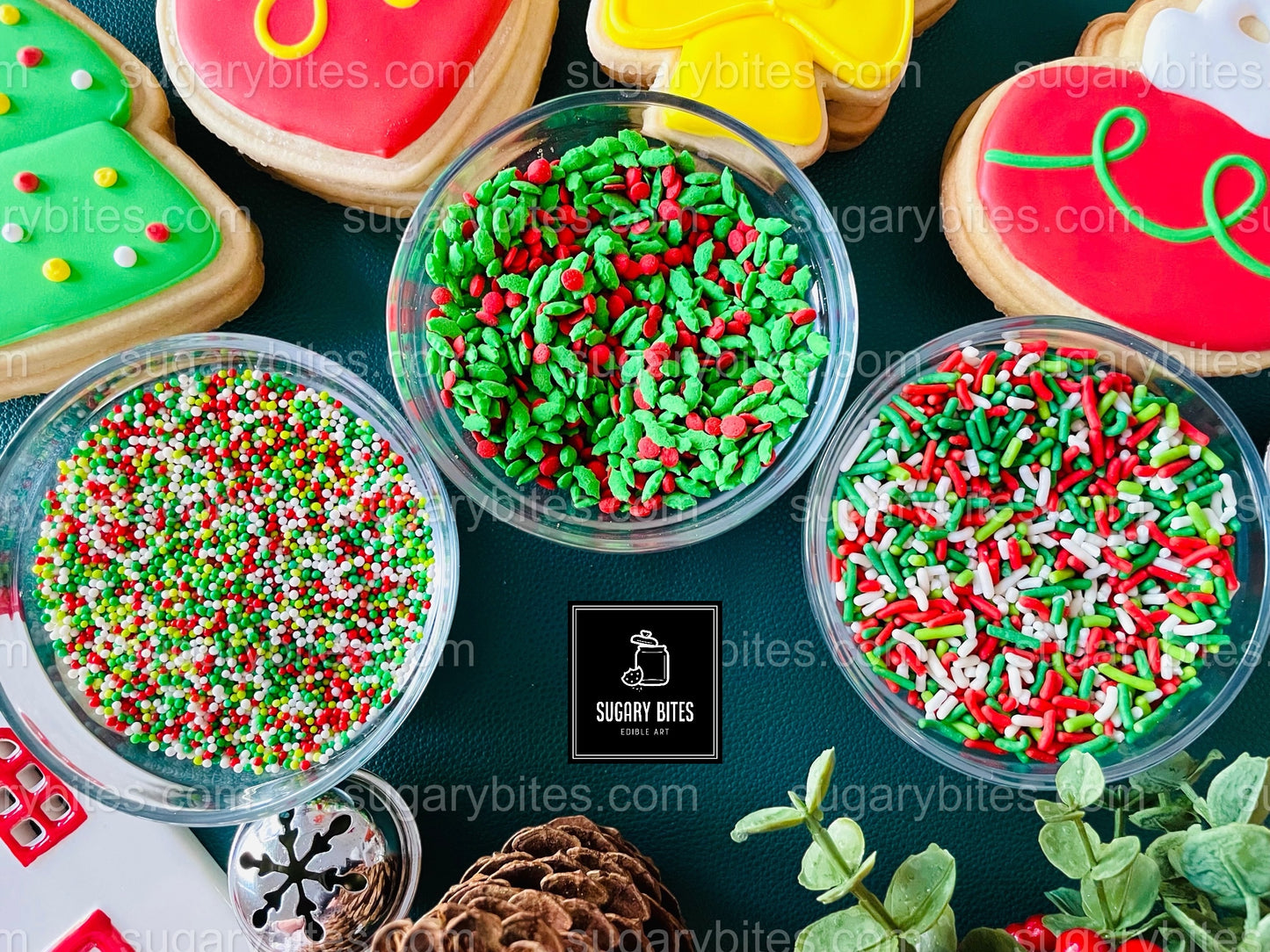 Christmas DIY Cookie Decorating Kit – Holiday Sugar Cookies with Sprinkles & Icing | Family Fun Activity |
