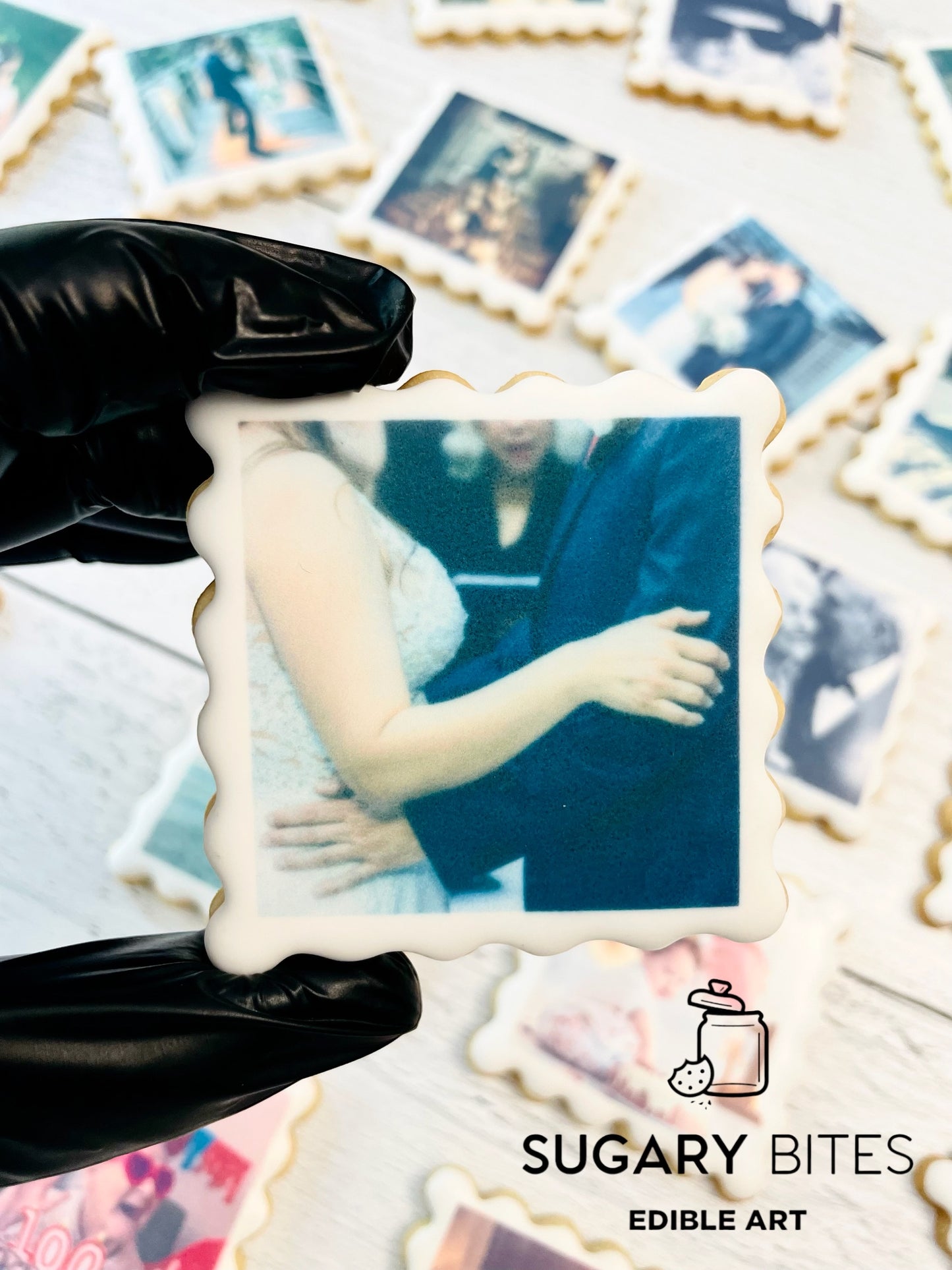 Edible Photo Cookies, Set of 12 Personalized Edible Photo Cookies, Customizable Printed Vanilla Sugar Cookie, Highly Detailed Edible Image!