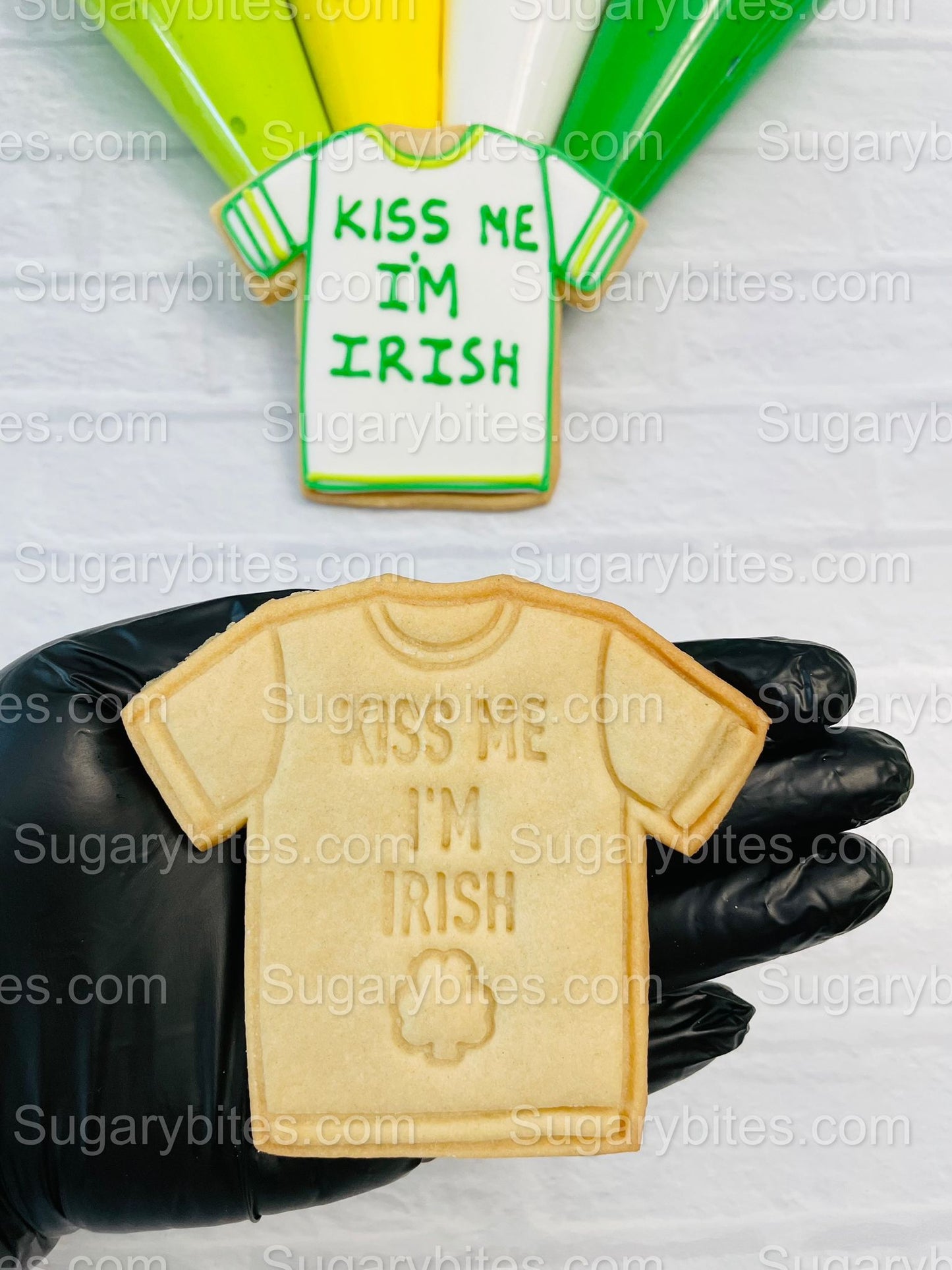 St Patricks Day Cookie Decorating Kit St. Patrick’s Day DIY Cookie Kit, **INCLUDES 24 ITEMS** (Large Cookies), Included Deluxe Sprinkles