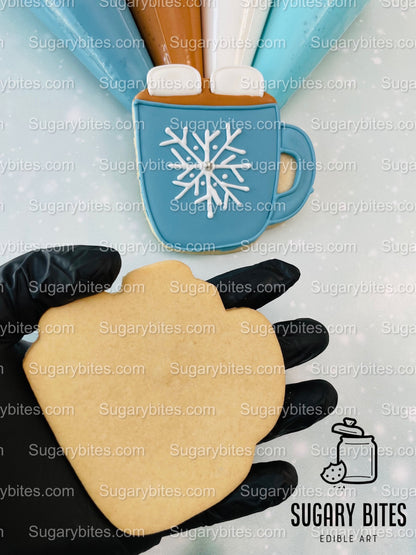 Winter Cookie Decorating Kit, Winter DIY Cookie Kit, (Large Cookies) ***INCLUDES 24 ITEMS*** With 4 Icing Bags & 3 Deluxe Sprinkle!!