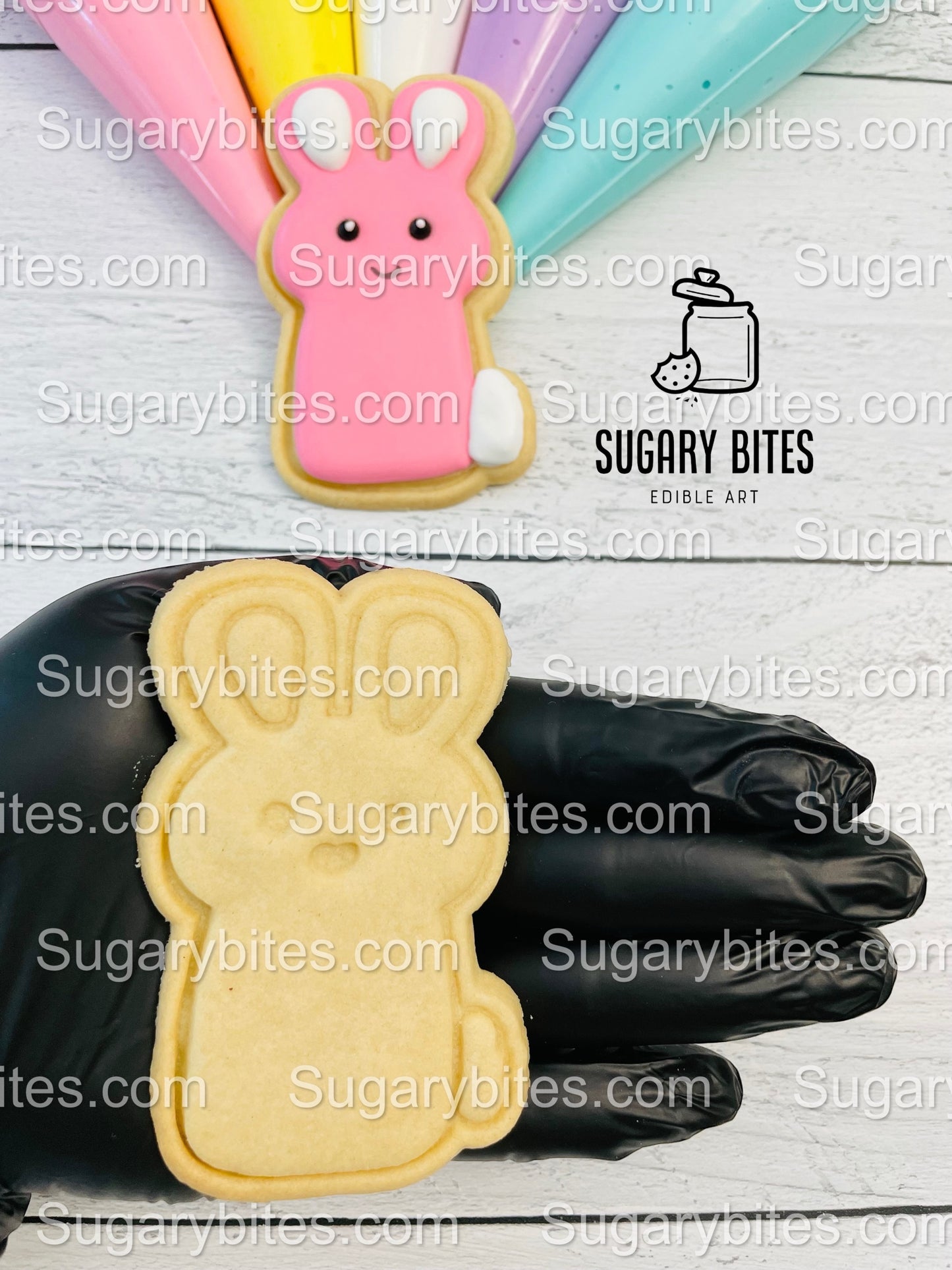 Easter Cookie Decorating Kit, Easter DIY Cookie Kit, **INCLUDES 25 ITEMS** (Large Cookies), Included Deluxe Sprinkles