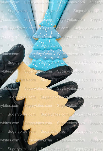 Winter Cookie Decorating Kit, Winter DIY Cookie Kit, (Large Cookies) ***INCLUDES 24 ITEMS*** With 4 Icing Bags & 3 Deluxe Sprinkle!!