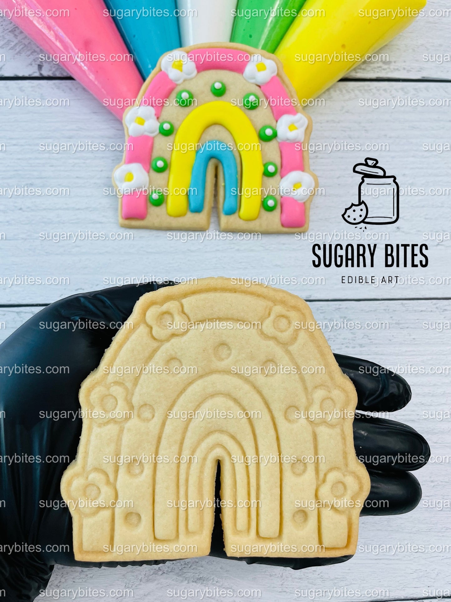 Groovy Cookie Decorating Kit, Summer DIY Sugar Cookie Kit, **INCLUDES 25 ITEMS**, (Large Cookies)… with Deluxe Sprinkles!!!