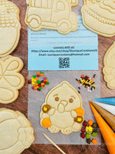 Load image into Gallery viewer, Fall Cookie Decorating Kit, Fall DIY Cookies Kit, (Large Cookies), **INCLUDES 24 ITEMS**, with 4 Icing Bags and 3 Sprinkles!
