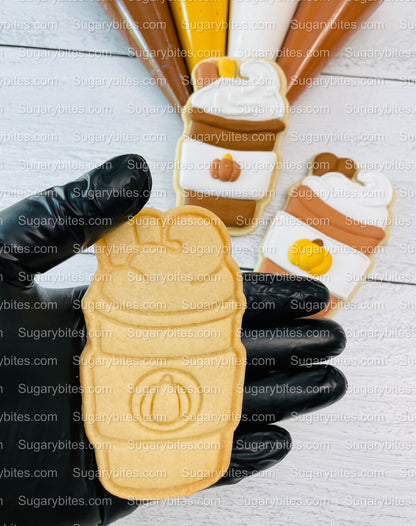 Fall Cookie Decorating Kit, Fall DIY Cookie Kit, (Large Cookies) ***INCLUDES 24 ITEMS*** With 4 Icing Bags & 3 Deluxe Sprinkle!!