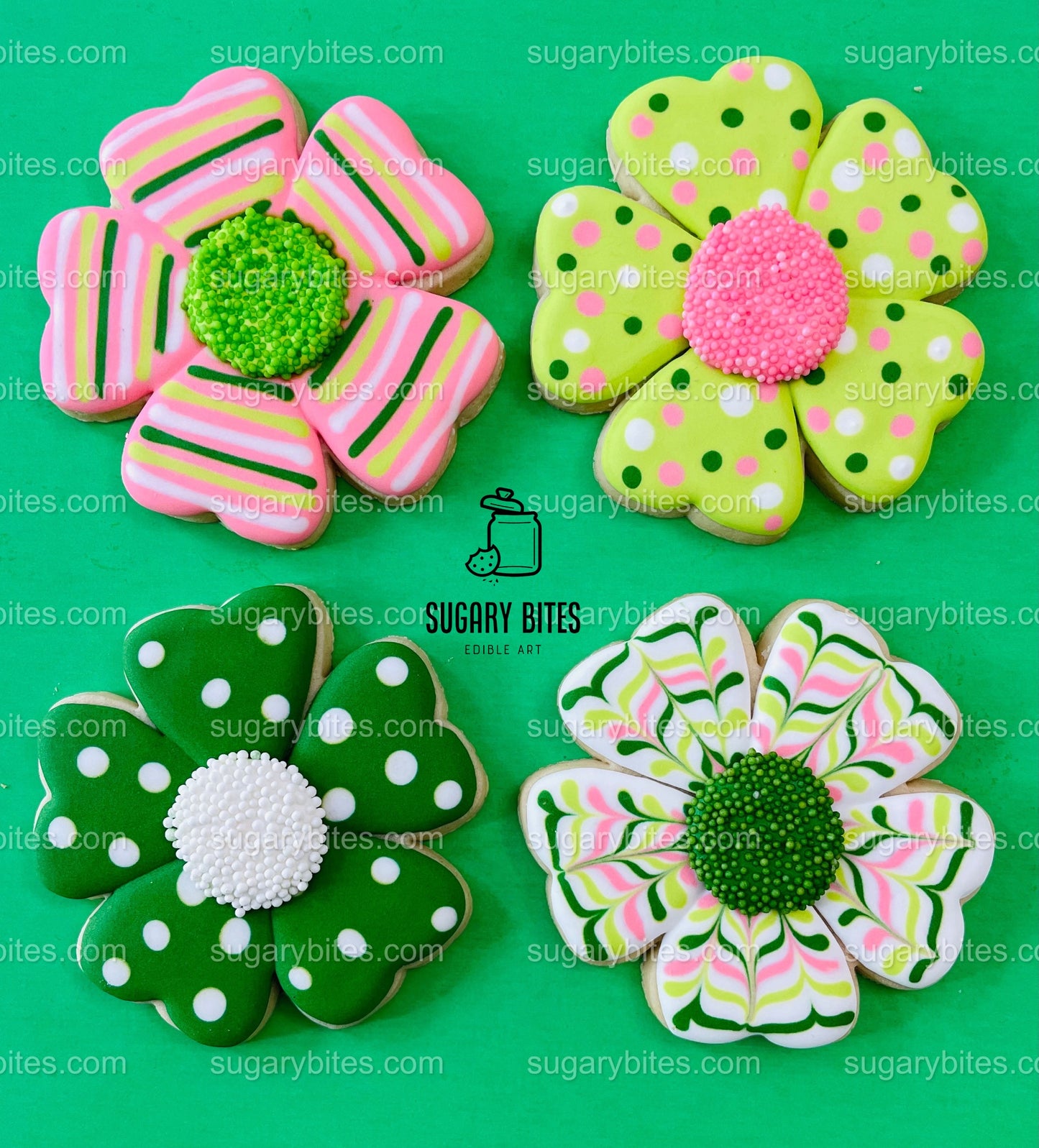 St Patrick’s Day Cookie Decorating Kit, St. Patrick’s Day DIY Cookie Kit, **INCLUDES 24 ITEMS** (Large Cookies), Included Deluxe Sprinkles