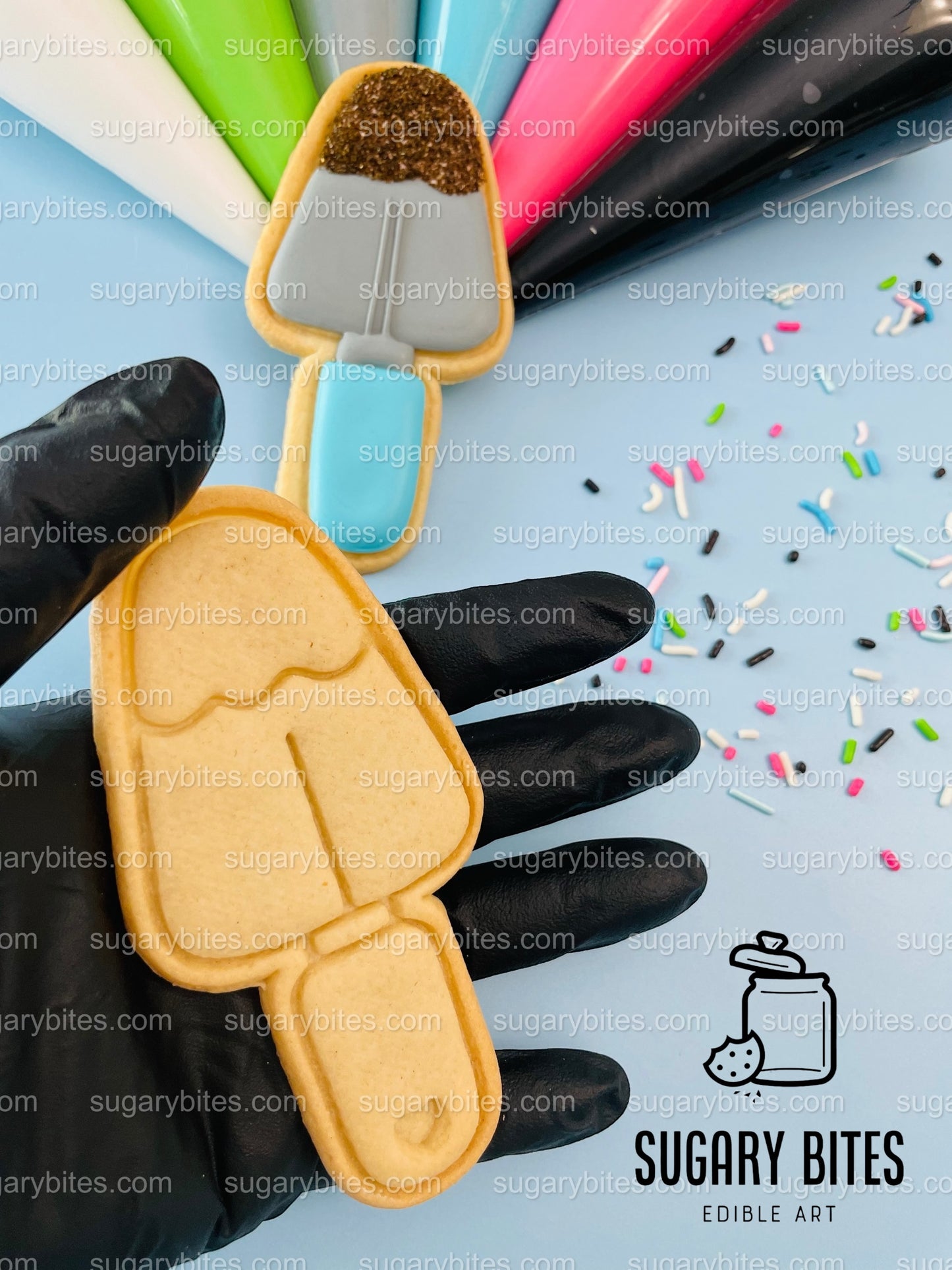 Gardening Cookie Decorating Kit, DIY Spring Sugar Cookie Decorating Kit, **INCLUDES 24 or 26 ITEMS**, (Large Cookies) with Deluxe Sprinkles!