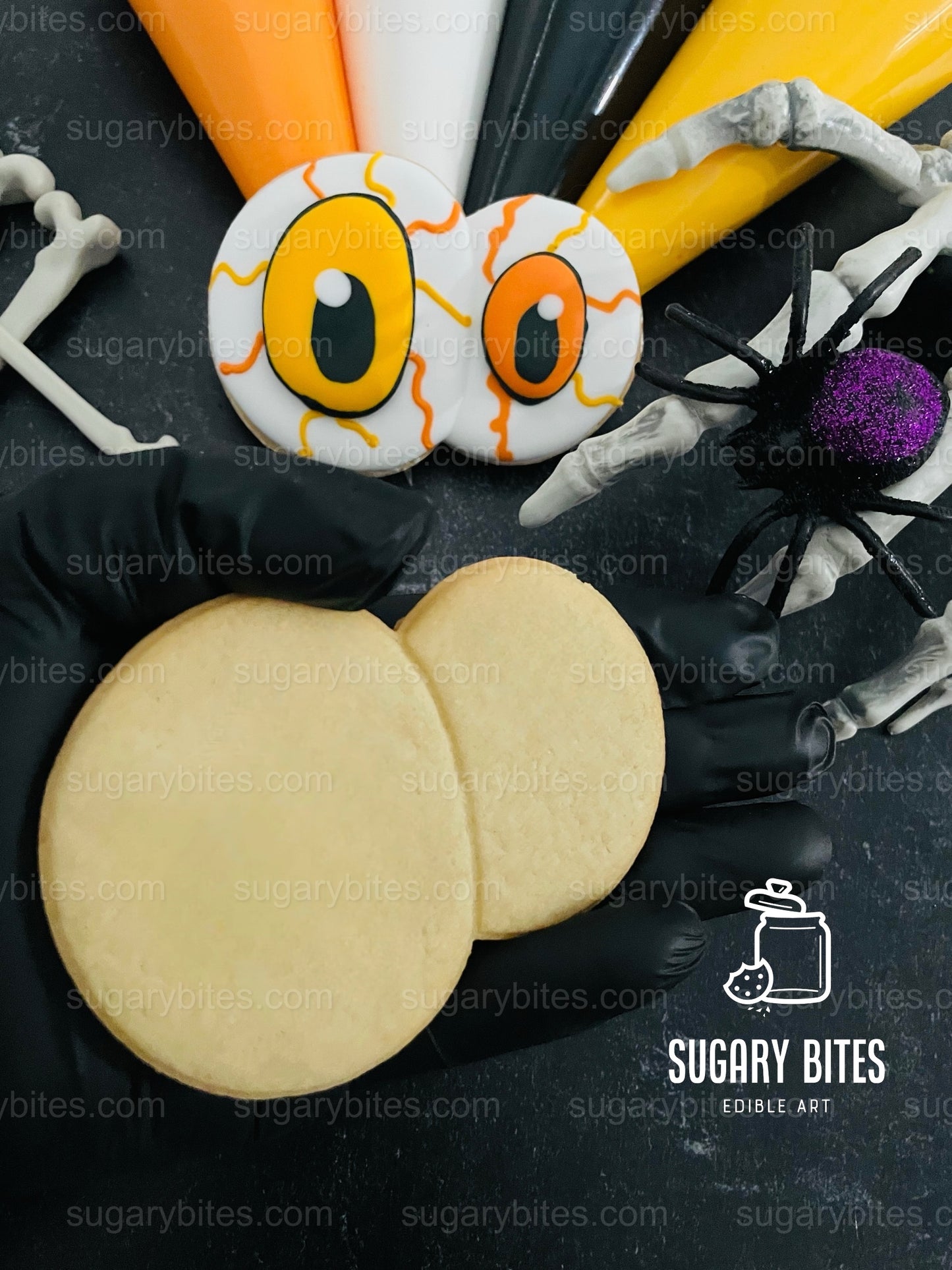 Halloween Cookie Decorating Kit – DIY Ghost, Bat & Candy Corn Cookies | Fun Spooky Activity for Kids & Families