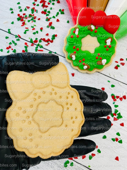 Christmas Cookie Decorating Kit, Christmas DIY Cookie Kit, (Large Cookies), ***INCLUDES 25 ITEMS*** With 5 Icing Bags & 3 Deluxe Sprinkles!