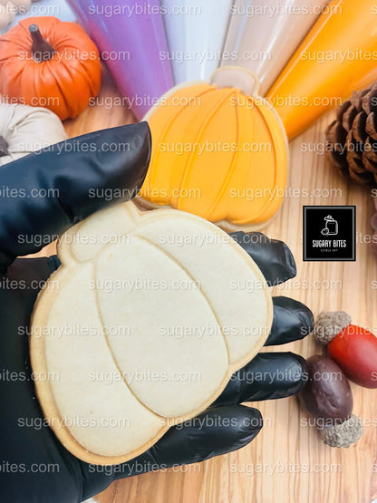 Fall Cookie Decorating Kit, Thanksgiving DIY cookie kit **INCLUDES 24 ITEMS* Zoom Party Favors, Assorted Shaped Cookie Kit, (Large Cookies)