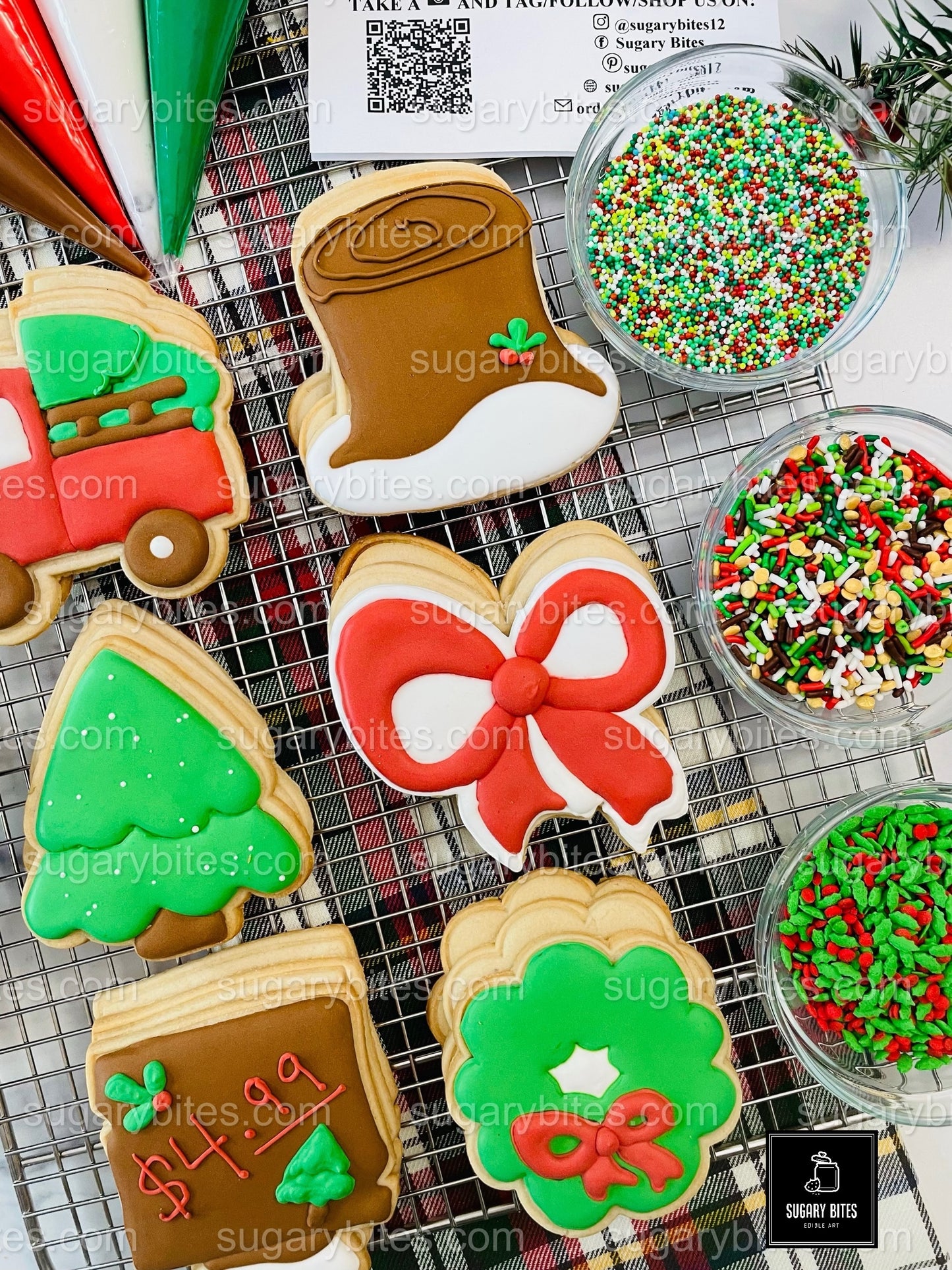 DIY Christmas Cookie Decorating Kit – Holiday Fun for Families, Gifts & Parties