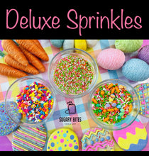 Load image into Gallery viewer, Easter Cookie Decorating Kit, DIY Spring Sugar Cookie Decorating Kit, **INCLUDES 24 ITEMS**, (Large Cookies)… with Deluxe Sprinkles!!!
