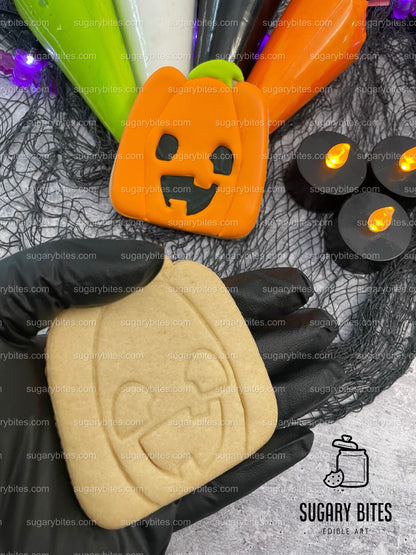 Halloween Cookie Decorating Kit, DIY Cookie Kit, (Large Cookies) ***INCLUDES 24 ITEMS*** With 4 Icing Bags & 3 Deluxe Sprinkle!!
