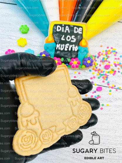 Halloween Cookie Decorating Kit, DIY Cookie Kit, (Large Cookies) ***INCLUDES 24 ITEMS*** With 4 Icing Bags & 3 Deluxe Sprinkle!