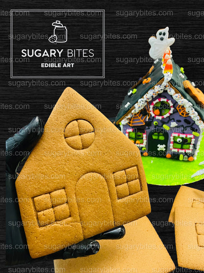 Halloween Haunted House Cookie Kit, (Large Cookies), ***INCLUDES 42 ITEMS***With 5 Icing Bags & 21 different Deluxe Sprinkles and more…