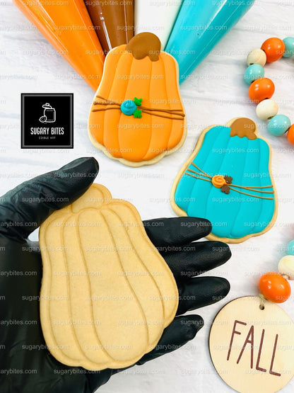 Fall Cookie Decorating Kit, ***INCLUDES 24 ITEMS*** Zoom Party Favors, Assorted Shaped Cookie Kit, (Large Cookies)