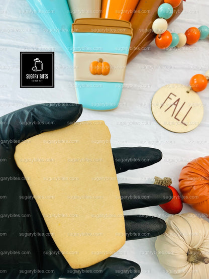 Fall Cookie Decorating Kit, ***INCLUDES 24 ITEMS*** Zoom Party Favors, Assorted Shaped Cookie Kit, (Large Cookies)